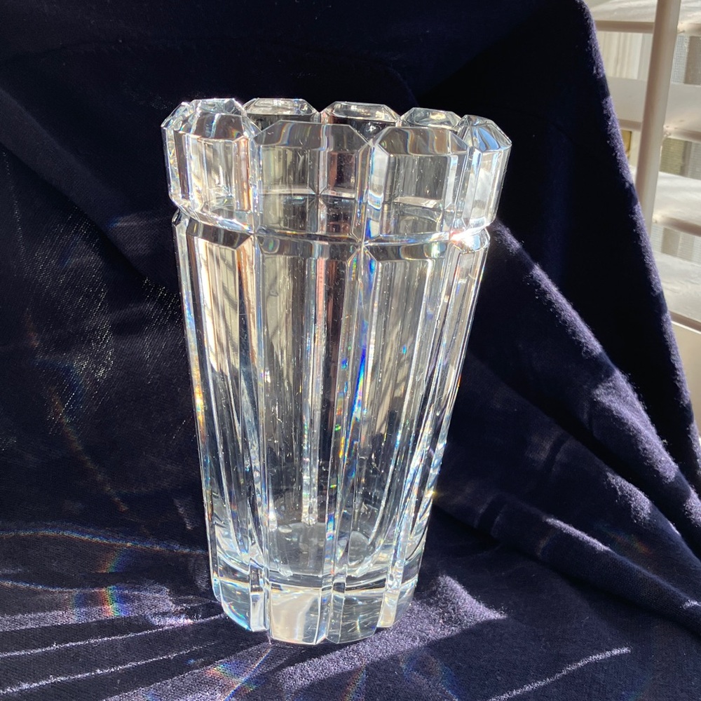 Vintage Rogaska Elegant Crystal Vase, 1970’s